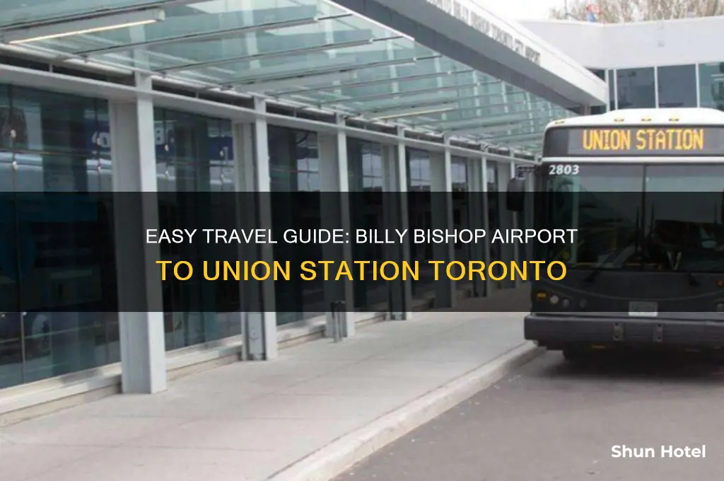 how to get from billy bishop airport to union station