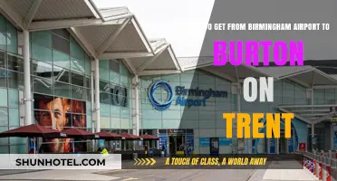 Travel Guide: Birmingham Airport to Burton on Trent Transport Options