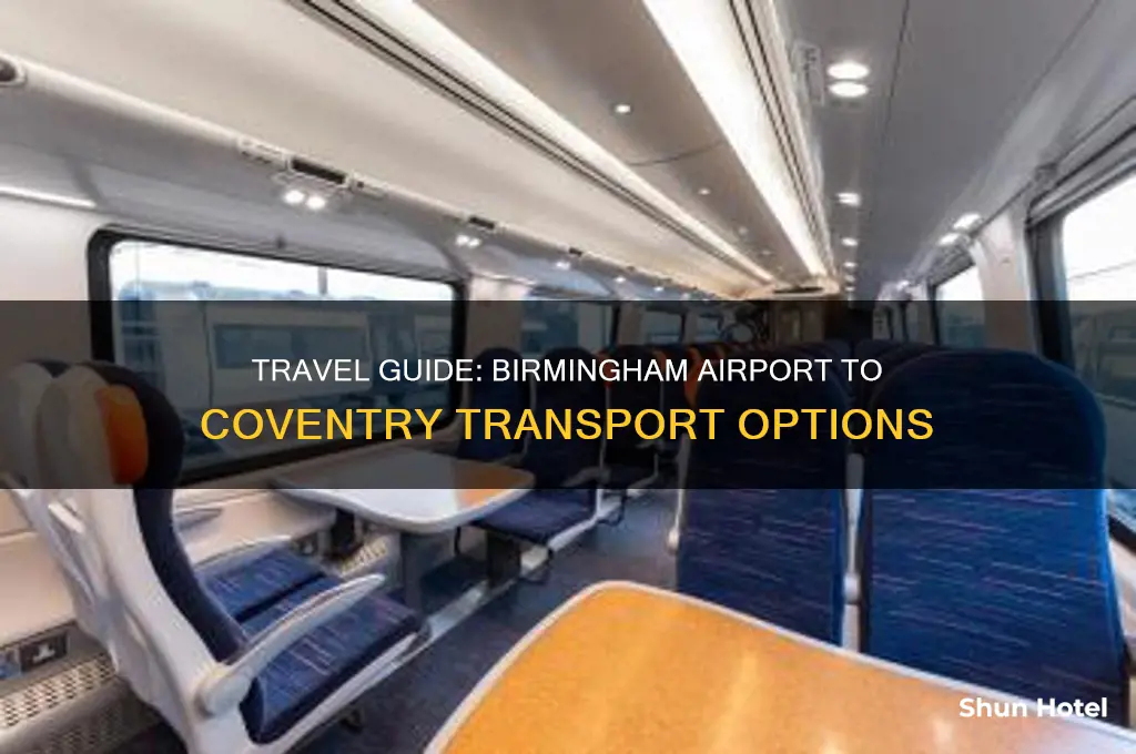 how to get from birmingham airport to coventry