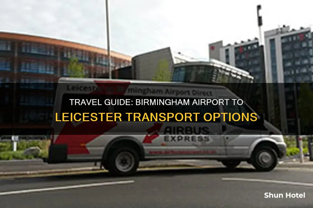 how to get from birmingham airport to leicester