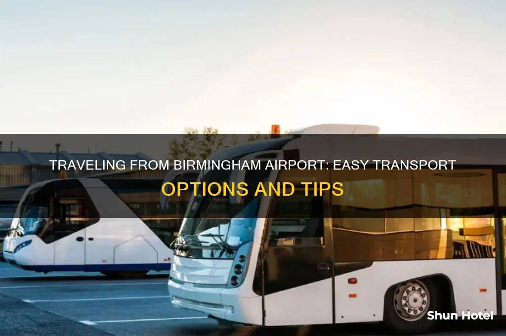 how to get from birmingham airport