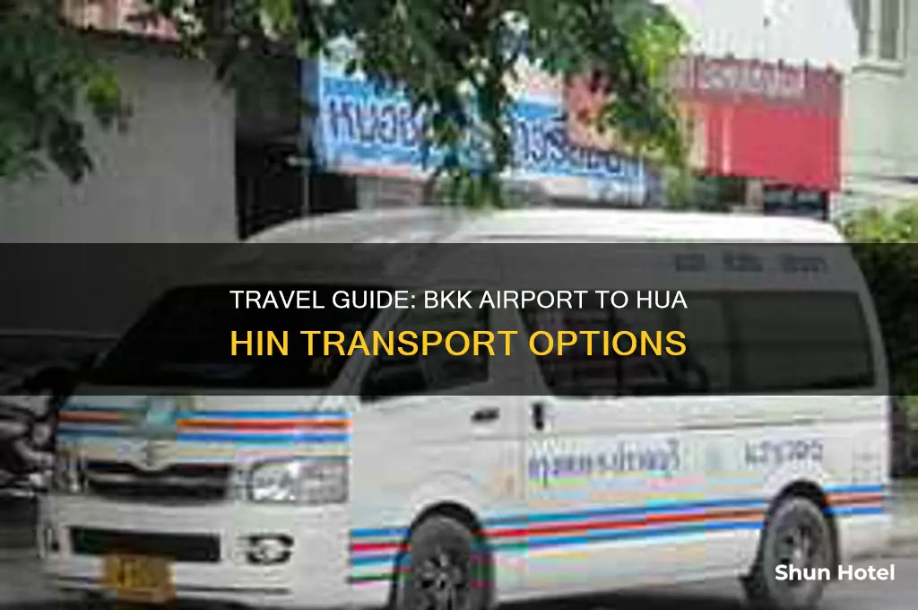 how to get from bkk airport to hua hin