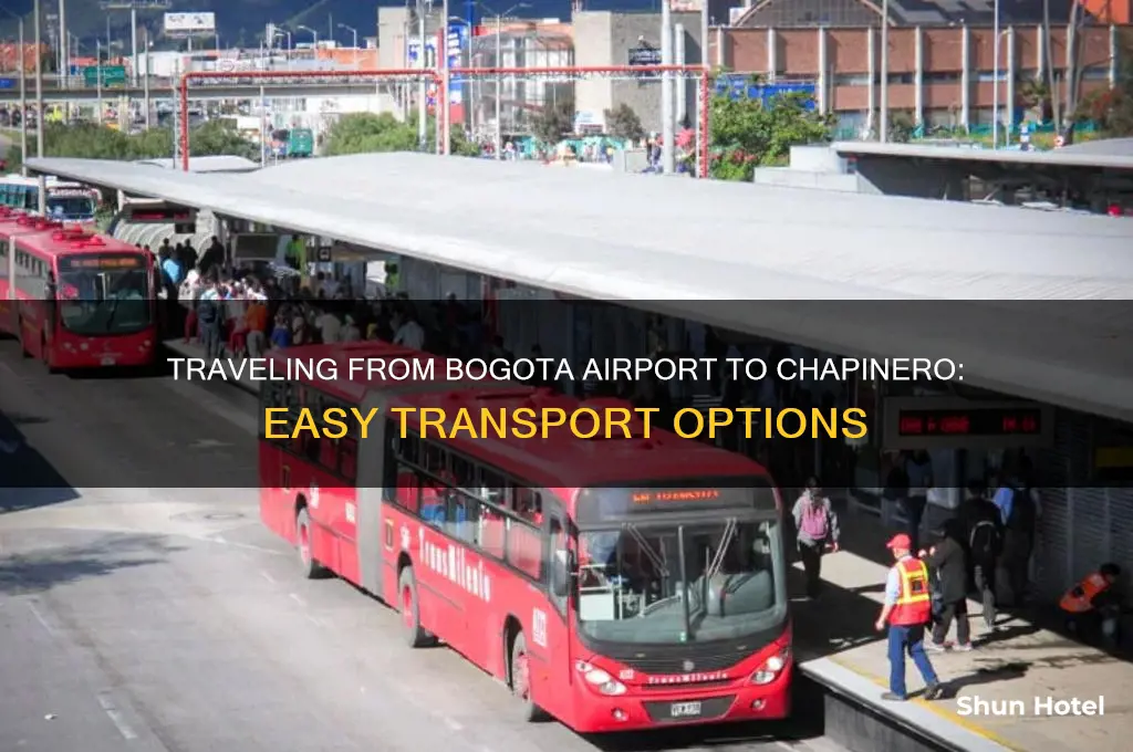 how to get from bogota airport to chapinero