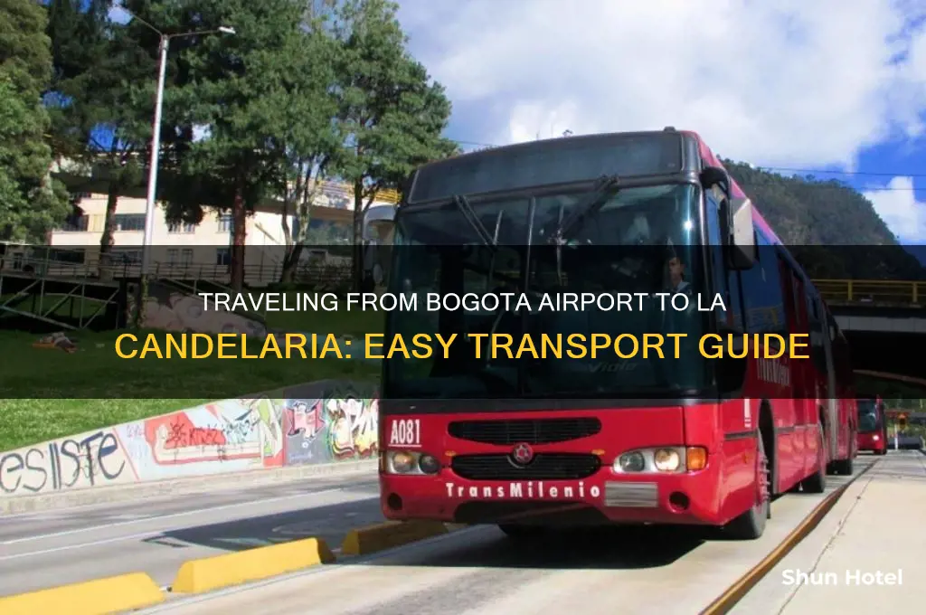 how to get from bogota airport to la candelaria