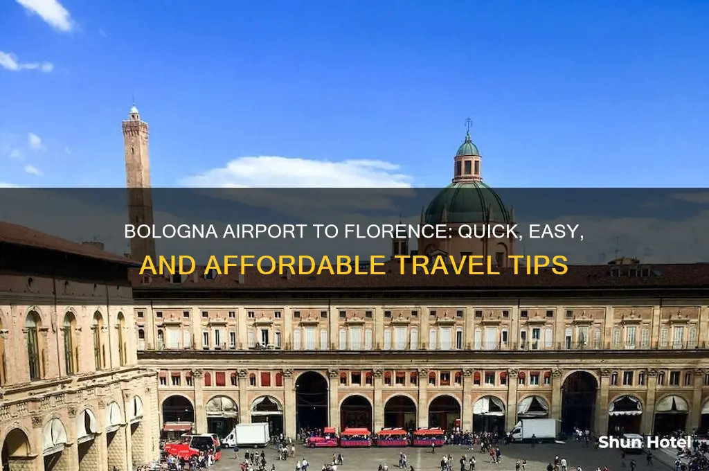 how to get from bologna airport to florence