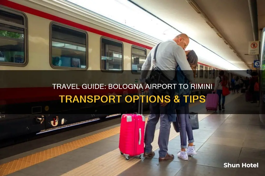 how to get from bologna airport to rimini