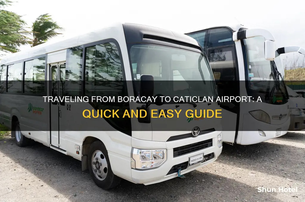 how to get from boracay to caticlan airport