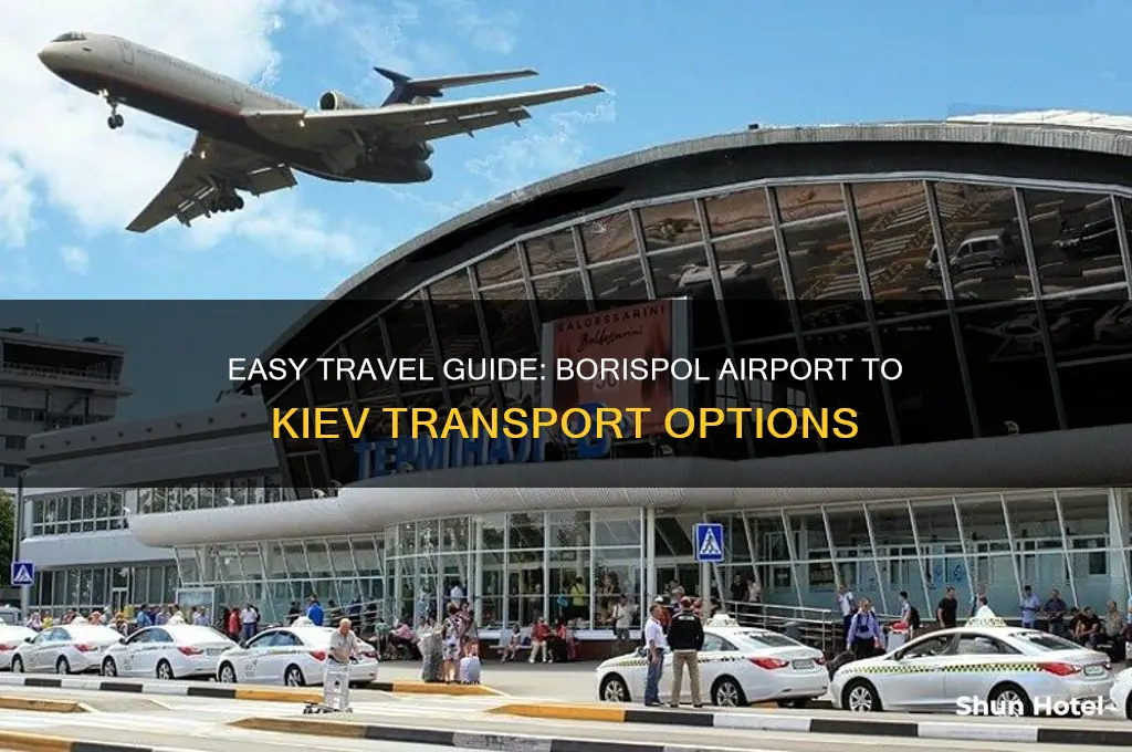 how to get from borispol airport to kiev