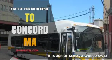 Boston Airport to Concord, MA: Easy Transportation Options & Tips