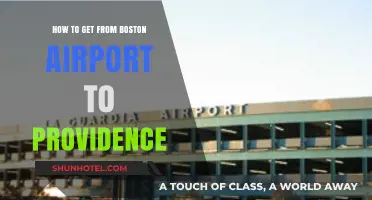 Boston Airport to Providence: Quick, Easy, and Affordable Travel Tips