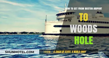 Boston Airport to Woods Hole: Easy Transportation Options & Tips