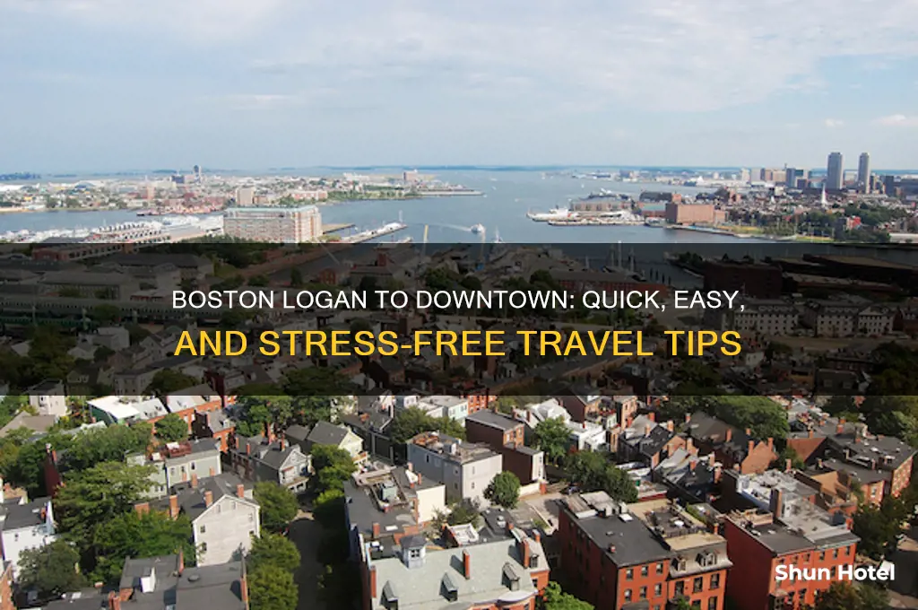 how to get from boston logan airport to downtown