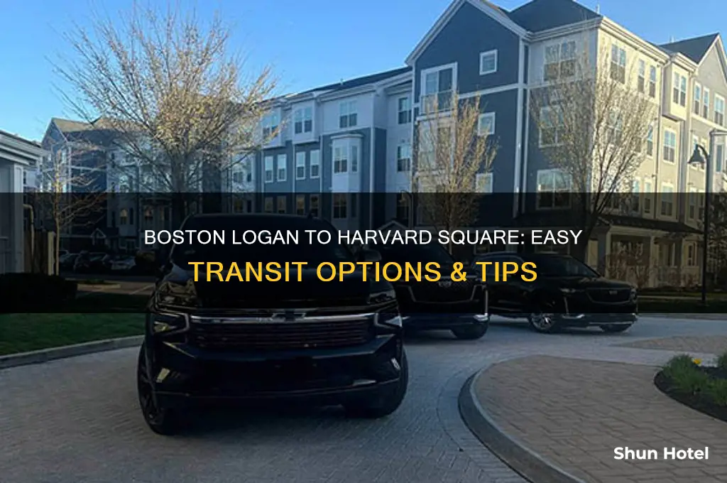 how to get from boston logan airport to harvard square