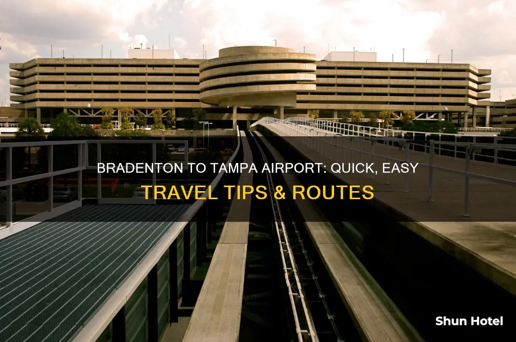 how to get from bradenton to tampa airport
