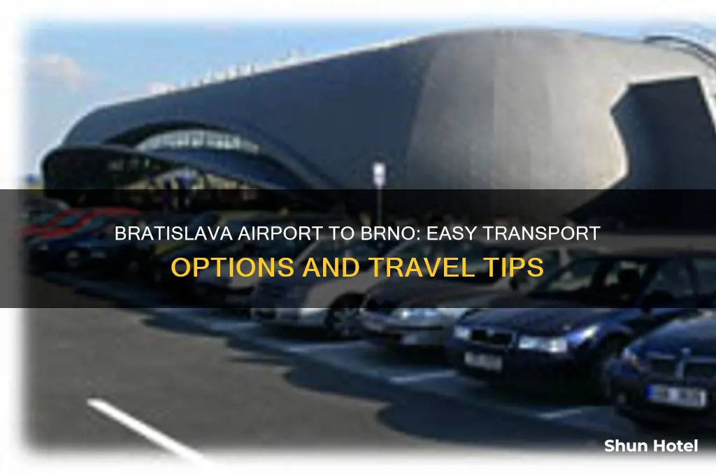 how to get from bratislava airport to brno
