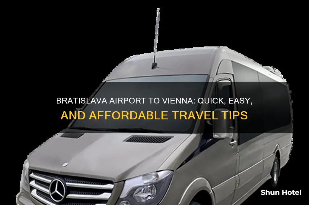 how to get from bratislava airport to vienna