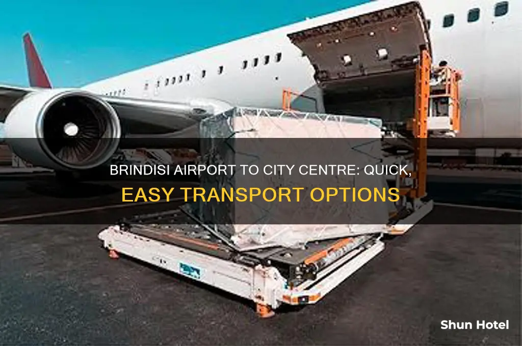 how to get from brindisi airport to city centre