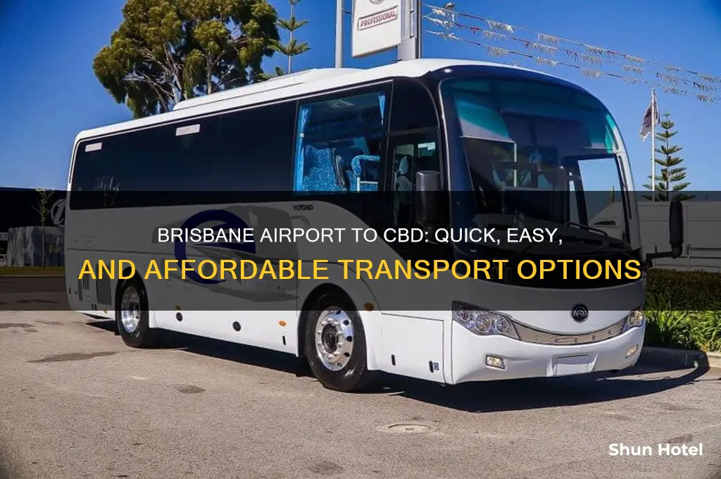 how to get from brisbane airport to cbd