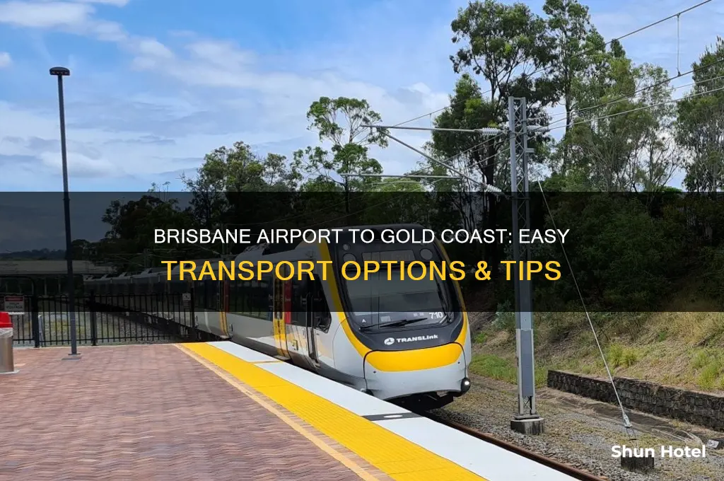 how to get from brisbane airport to gold coast