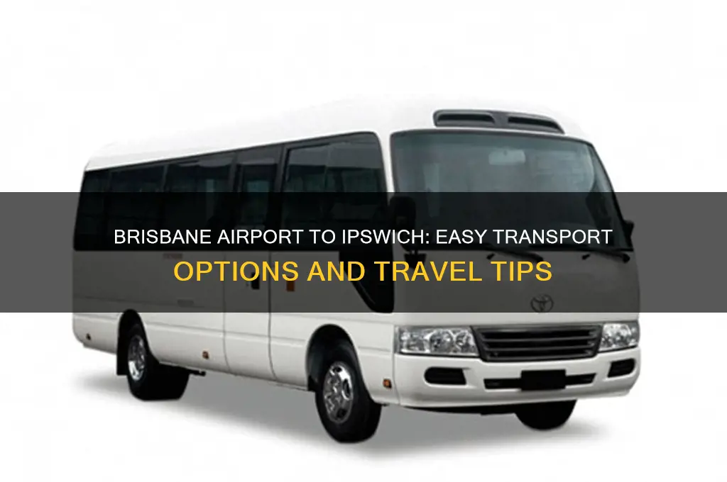 how to get from brisbane airport to ipswich