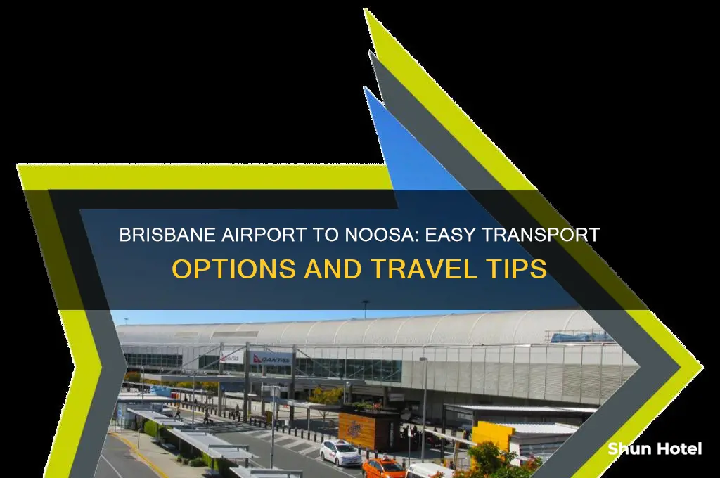 how to get from brisbane airport to noosa