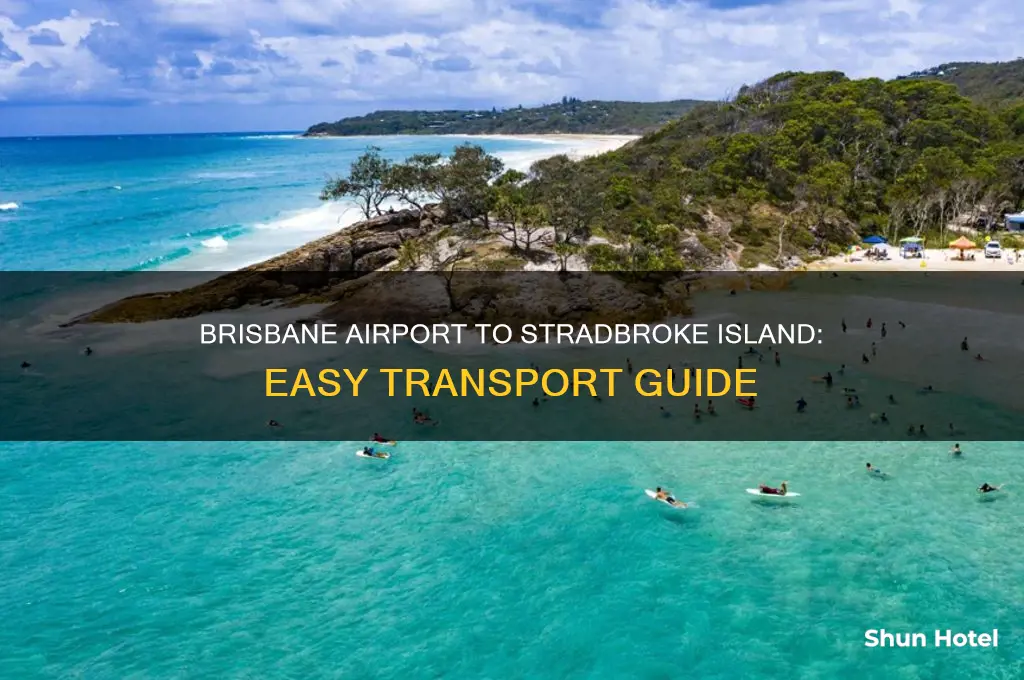how to get from brisbane airport to stradbroke island