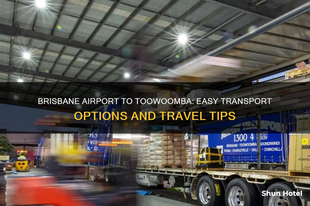 how to get from brisbane airport to toowoomba