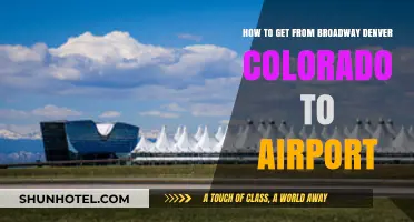 Easiest Ways to Travel from Broadway, Denver to the Airport