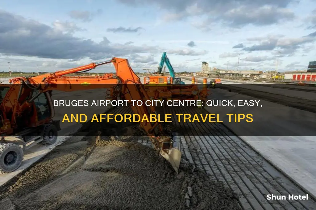 how to get from bruges airport to city centre