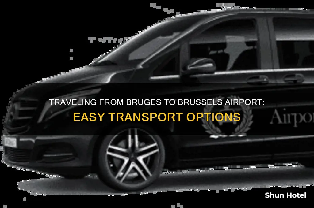 how to get from bruges to brussels airport
