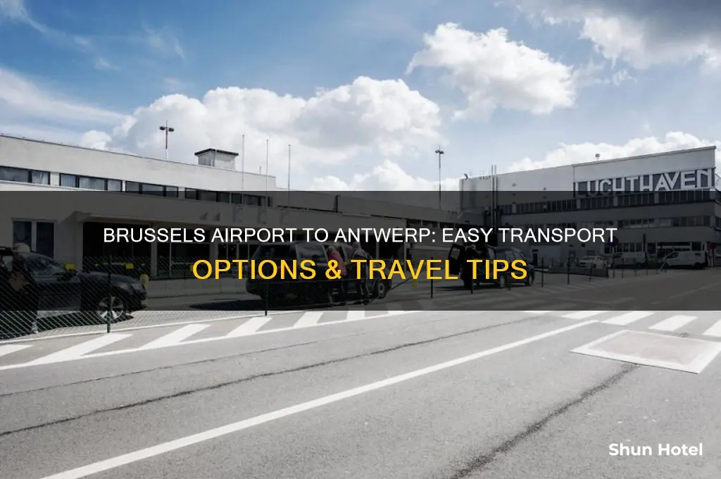 how to get from brussel airport to antwerp