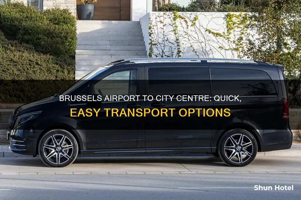 how to get from brussels airport to city centre