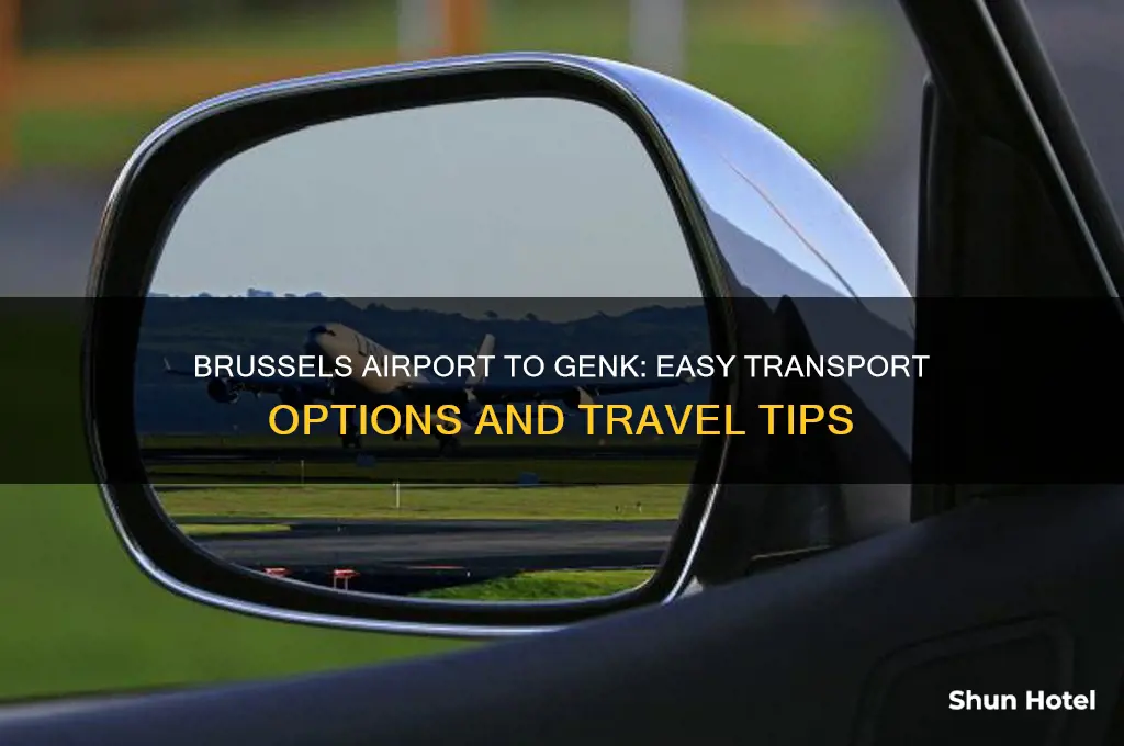 how to get from brussels airport to genk