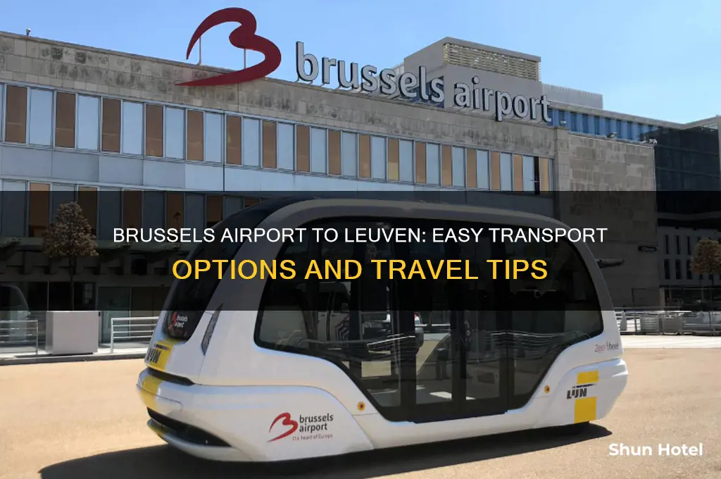 how to get from brussels airport to leuven