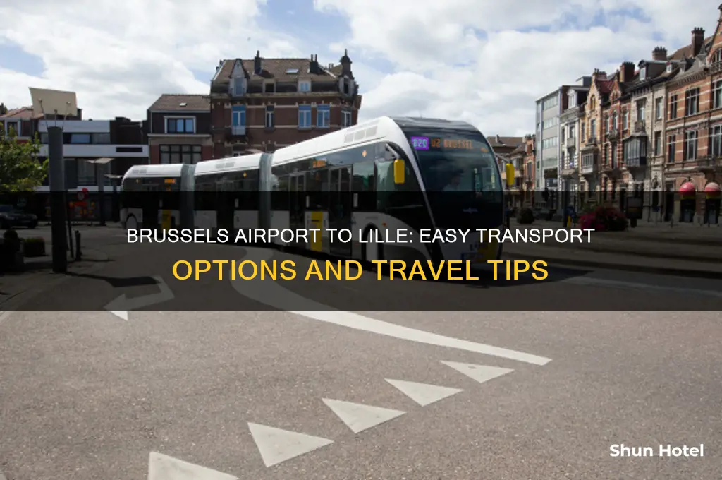 how to get from brussels airport to lille france
