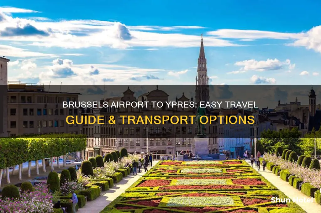 how to get from brussels airport to ypres