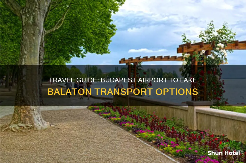 how to get from budapest airport to lake balaton