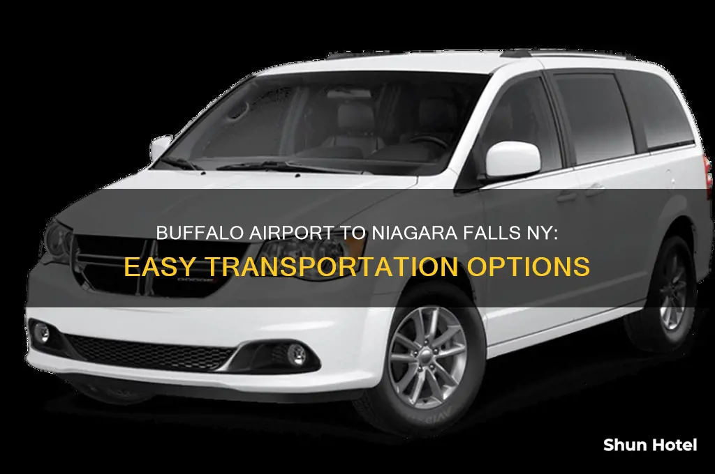 how to get from buffalo airport to niagara falls ny