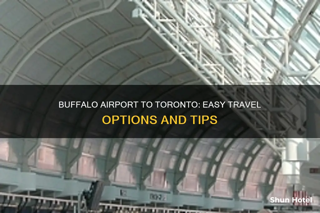 how to get from buffalo airport to toronto