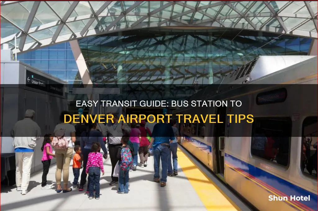 how to get from bus station to denver airport