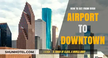 Quick Guide: Bush Airport to Downtown Houston Transportation Options