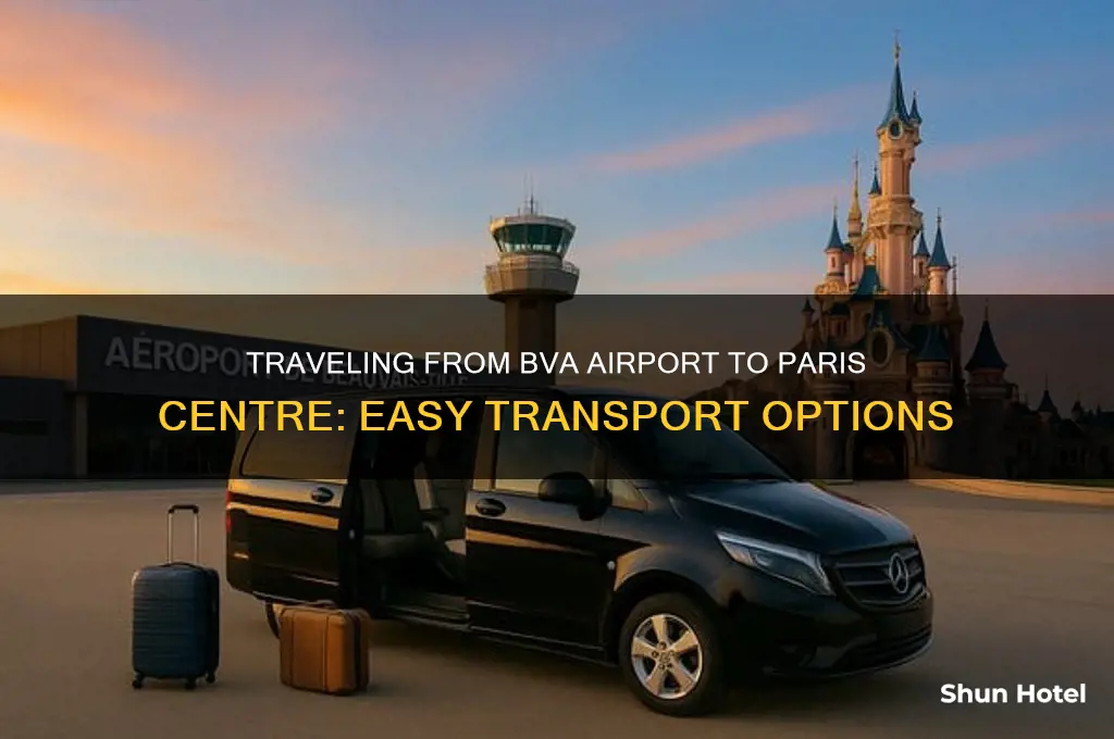 how to get from bva airport to paris centre