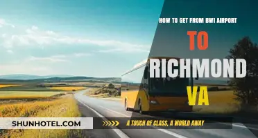 Travel Guide: BWI Airport to Richmond, VA Transportation Options