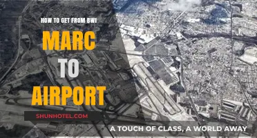Easy Guide: Navigating from BWI MARC Station to the Airport