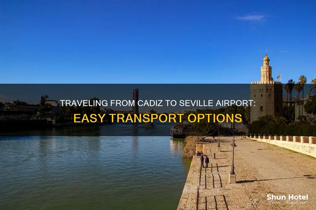 how to get from cadiz to seville airport