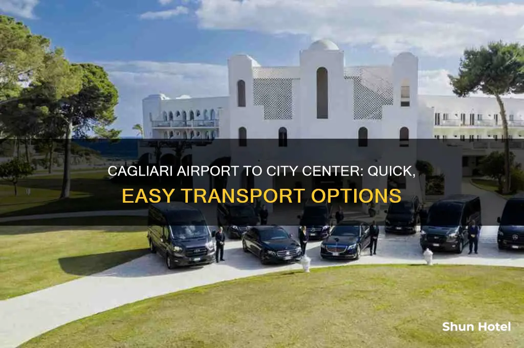 how to get from cagliari airport to city center