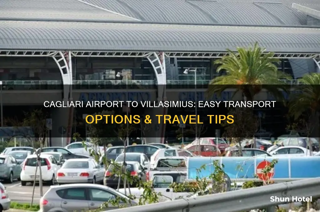 how to get from cagliari airport to villasimius