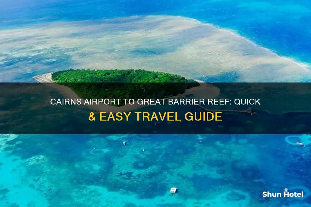 how to get from cairns airport to great barrier reef