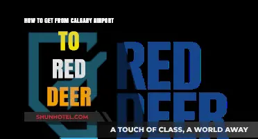 Calgary Airport to Red Deer: Easy Transportation Options & Tips
