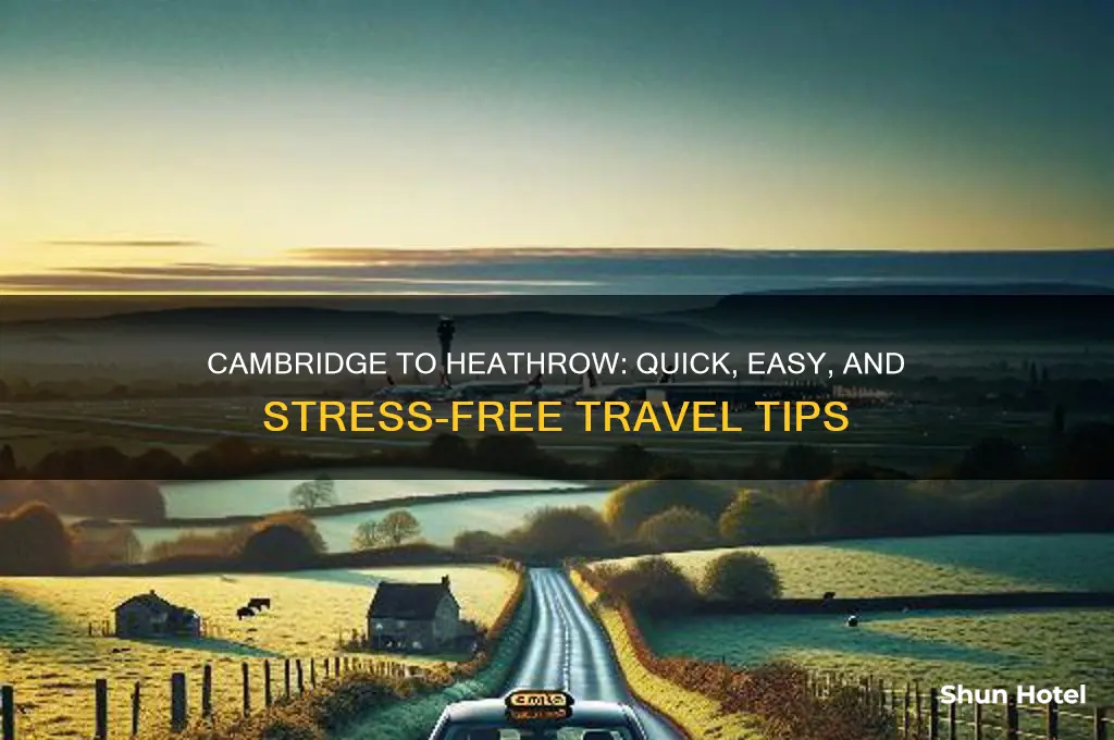 how to get from cambridge to heathrow airport